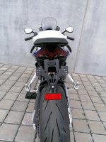 Aprilia Tuono 660 Bj 2020 - 2022 Kennzeichenträger Kennzeichenhalter EVO-Set