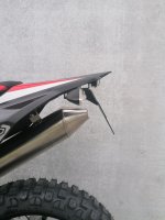 Aprilia RX 125 / SX 125 Bj 2018 - 2024 Kennzeichenträger EVO