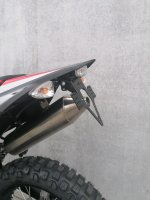 Aprilia RX 125 / SX 125 Bj 2018 - 2024 Kennzeichenträger EVO