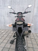 Aprilia RX 125 / SX 125 Bj 2018 - 2024 Kennzeichenträger EVO