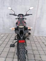 Aprilia RX 125 / SX 125 Bj 2018 - 2024 Kennzeichenträger EVO-Set