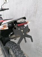 Aprilia RX 125 / SX 125 Bj 2018 - 2024 Kennzeichenträger REVO Short