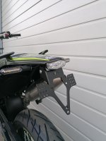 FB Mondial SMX 125 Bj 2021 - 2024 Kennzeichenträger