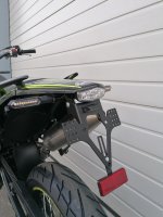 FB Mondial SMX 125 Bj 2021 - 2024 Kennzeichenträger