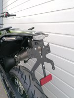 FB Mondial SMX 125 Bj 2021 - 2024 Kennzeichenträger