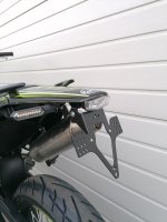 FB Mondial SMX 125 Bj 2021 - 2024 Kennzeichenträger EVO