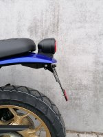 XSR 125 Bj 2021-2025 Kennzeichenträger EVO Set