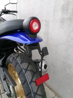 XSR 125 Bj 2021-2025 Kennzeichenträger EVO Set