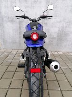 XSR 125 Bj 2021-2025 Kennzeichenträger EVO Set