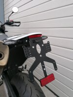 701 Supermoto Bj 2016-2026 Kennzeichenträger