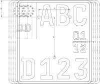 BN 125 2019-2024 Kennzeichenträger EVO