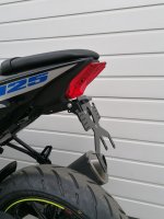 Suzuki GSX-S / R 125 2017-2025 Kennzeichenträger