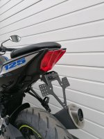 Suzuki GSX-S / R 125 2017-2023 Kennzeichenträger EVO Set