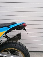 XTZ 700 Tenere 2019-2025 Kennzeichenträger EVO