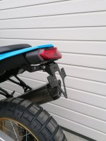 XTZ 700 Tenere 2019-2025 Kennzeichenträger EVO