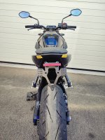 Suzuki GSX-8S ab 2023 Kennzeichenträger EVO für Rücklichtblinker