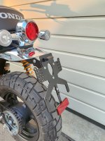 Monkey Z 125 MA  2018 - 2025 Kennzeichenträger