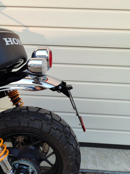 Monkey Z 125 MA 2018 - 2025 Kennzeichenträger EVO Set