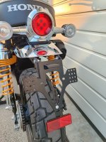 Monkey Z 125 MA 2018 - 2025 Kennzeichenträger EVO Set