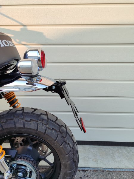 Monkey Z 125 MA 2018 - 2025 Kennzeichenträger REVO