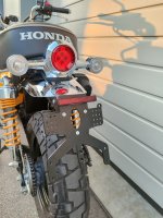 Monkey Z 125 MA  2018 - 2025 Kennzeichenträger REVO Short