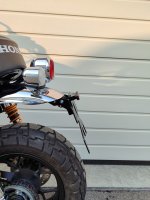 Monkey Z 125 MA  2018 - 2025 Kennzeichenträger REVO Short