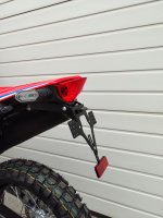 CRF 300 L / Rally  2021 - 2025 Kennzeichenträger