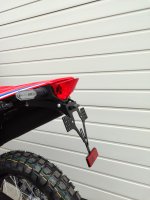 CRF 300 L / Rally  2021 - 2025 Kennzeichenträger EVO Set