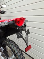 CRF 300 L / Rally  2021 - 2025 Kennzeichenträger EVO Set