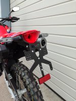 CRF 300 L / Rally  2021 - 2025 Kennzeichenträger REVO