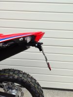 CRF 300 L / Rally  2021 - 2025 Kennzeichenträger REVO