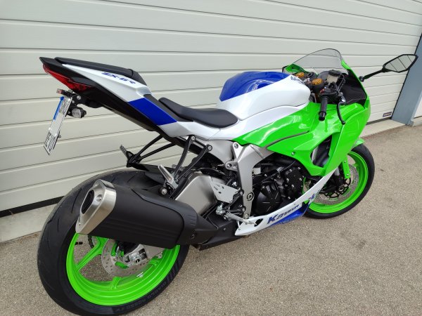 Kawasaki ZX-6 R 636 ab 2024 Kennzeichenträger