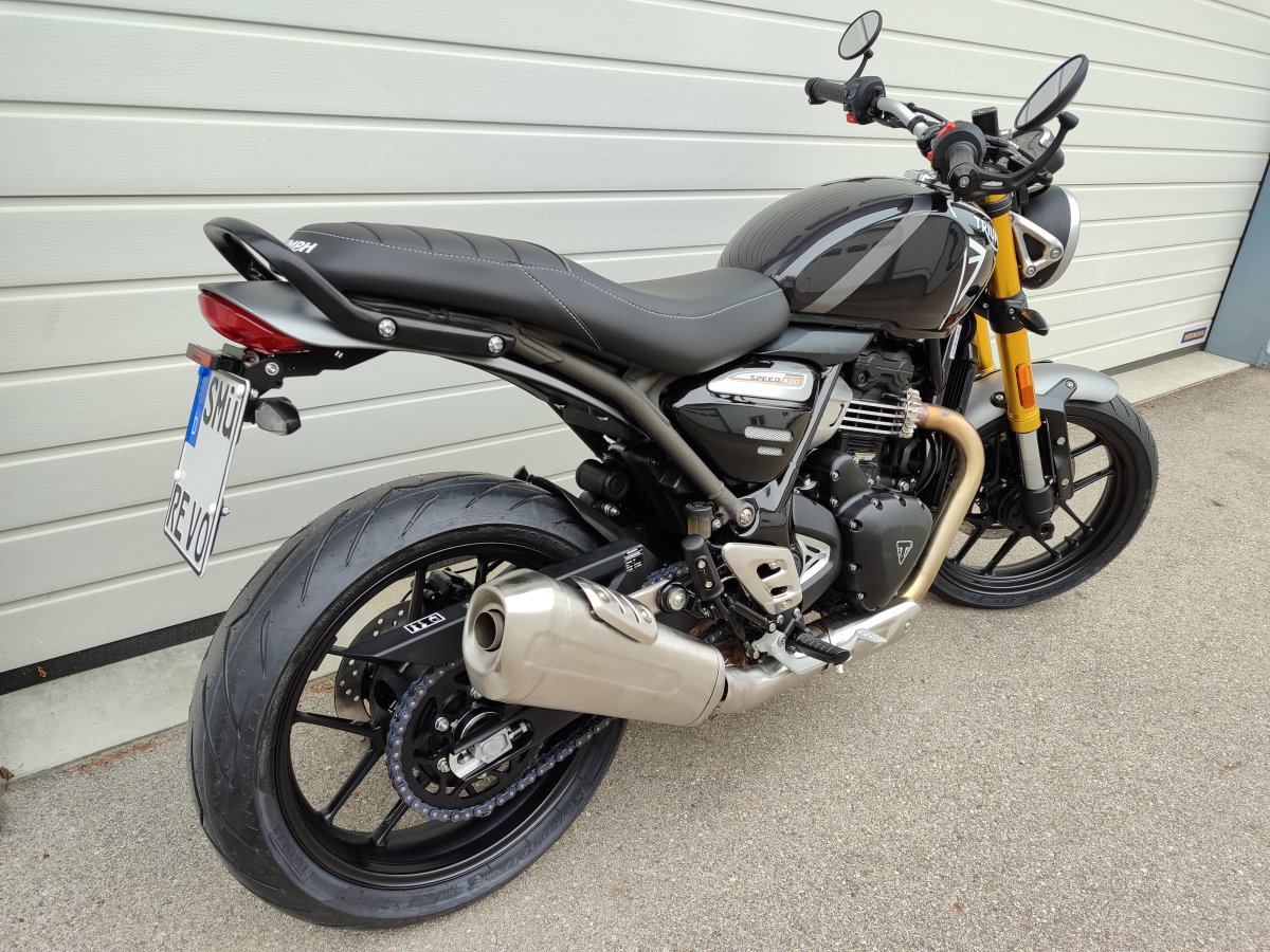 Triumph Speed 400 / Scrambler 400 X ab 2024 Kennzeichenträger, 68,95 €