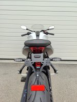 Triumph Daytona 660 ab 2024 Kennzeichenträger EVO Set