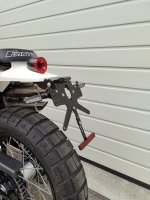 Caballero 125 / 500  2018 - 2024 Kennzeichenhalter REVO Slim