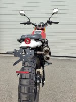 Caballero 125 / 500  2018 - 2024 Kennzeichenhalter REVO Slim
