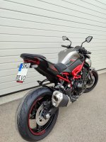 Kawasaki Z900 ab 2025 Kennzeichenträger EVO