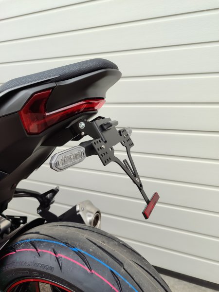 Kawasaki Z900 ab 2025 Kennzeichenträger EVO Set