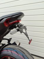 Kawasaki Z900 ab 2025 Kennzeichenträger EVO Set