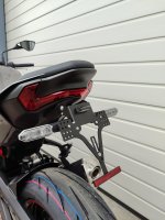 Kawasaki Z900 ab 2025 Kennzeichenträger EVO Set