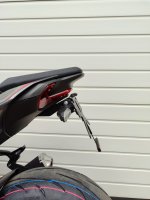Kawasaki Z900 ab 2025 Kennzeichenträger REVO Slim