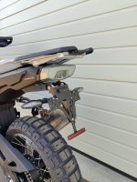 450 MT ab 2024 Kennzeichenhalter