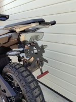 450 MT ab 2024 Kennzeichenhalter