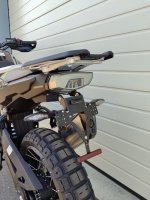 450 MT ab 2024 Kennzeichenhalter EVO Set