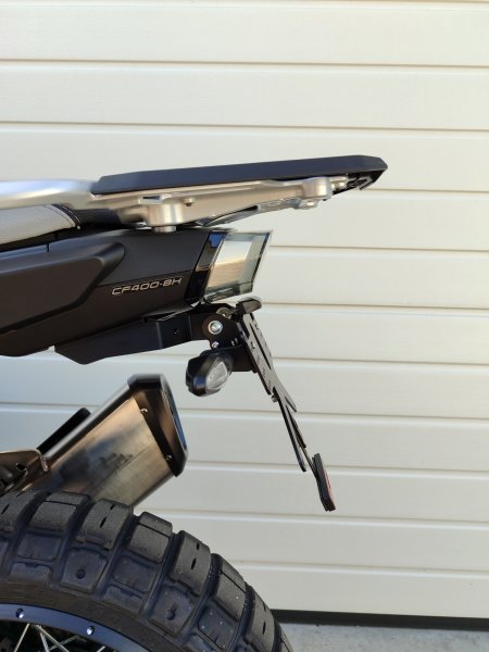 450 MT ab 2024 Kennzeichenhalter REVO Slim