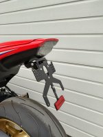 Honda CBR 1000 RR SC59 Bj 2010-2016 Kennzeichenträger