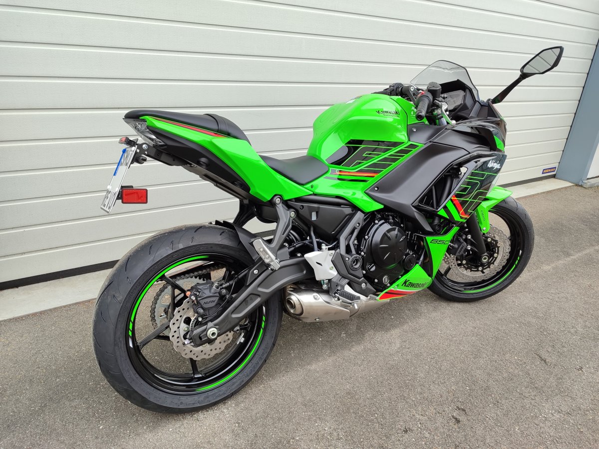 Kennzeichenhalter Für Kawasaki Z500 Ninja 500 Ab 2024 - Tail Tidy Set