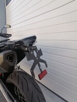 KTM 690 SMC R Bj 2019-2026 Kennzeichenträger Supermoto SMCR Enduro