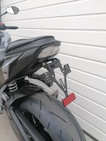 Suzuki GSX-S 950 1000 Bj 2016-2025 EVO Set Kennzeichenträger
