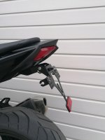 Suzuki SV 650 Bj 2016-2024 Kennzeichenträger EVO Set